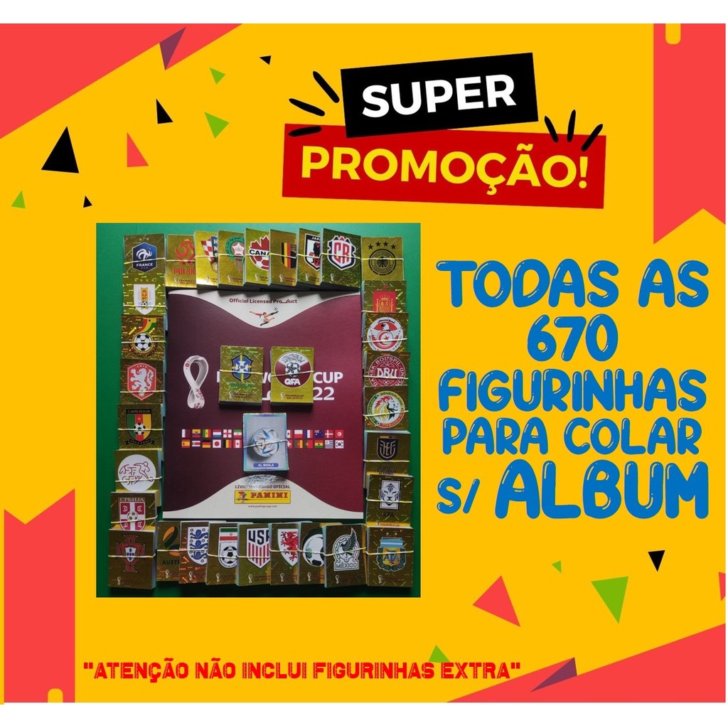 Album Copa Mundo 2022 Completo Panini