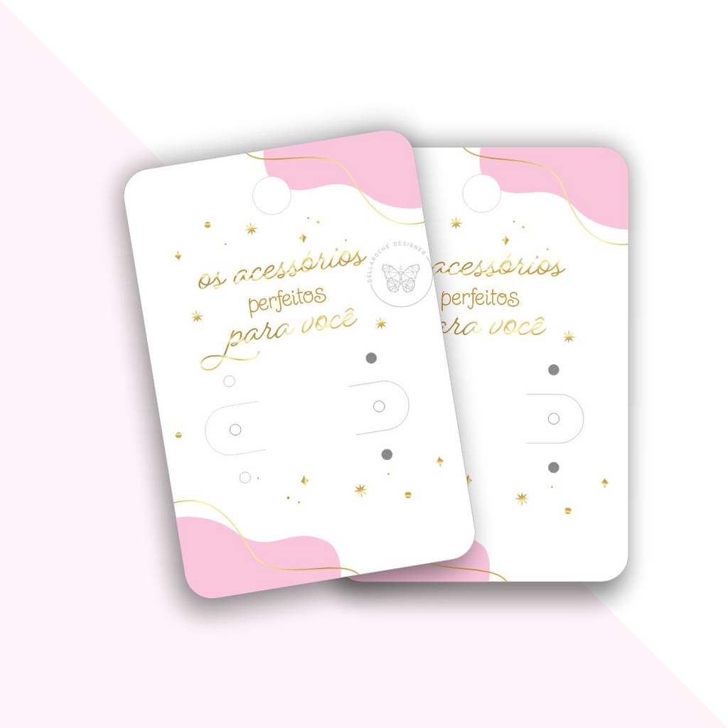 Kits cartelas tags para bijuterias, brincos, joias, aço inox, joalheria, trio para brincos, tag semaninha, semijoias