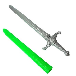 Espada Real Infantil com Bainha Cor Sortida - Pica Pau em Oferta na Shopee