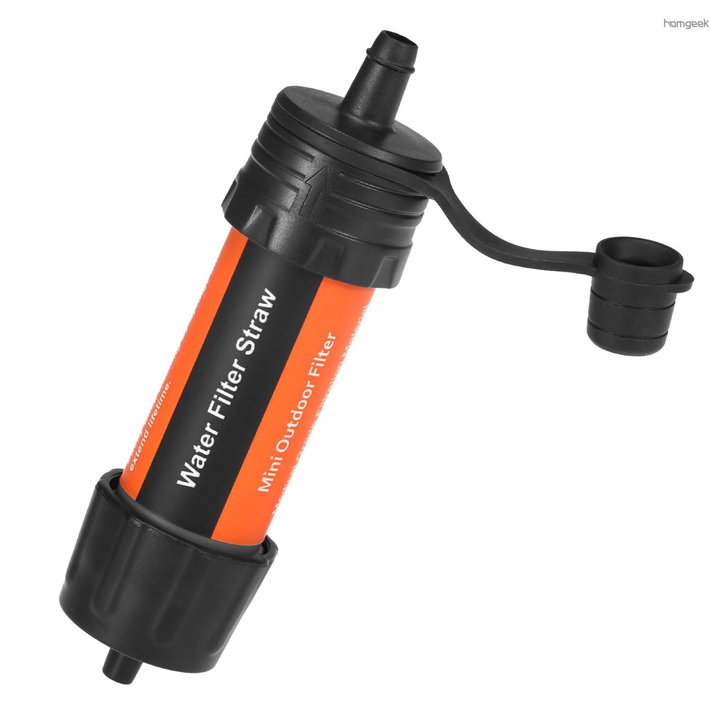 Filtro De Água Ao Ar Livre Sistema De Filtragem De Água Palha Purificador De Água Para Emergência Preparedura Camping Viajar Mochilain