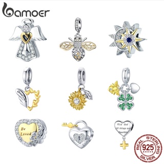 Contas Bamoer 925 Prata Coração Estrela Fruta Pingentes Animal Para Colar Encantadores Pulseiras Faça Você Mesmo Presente SCC1343 em Oferta na Shopee