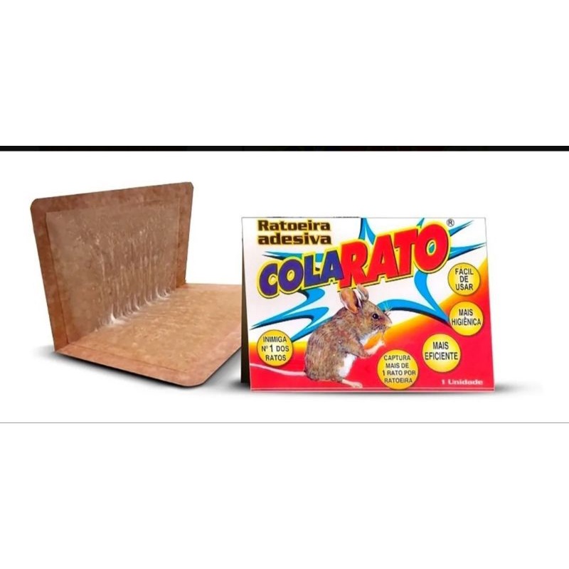 Pega Cola Rato Adesivo | Shopee Brasil