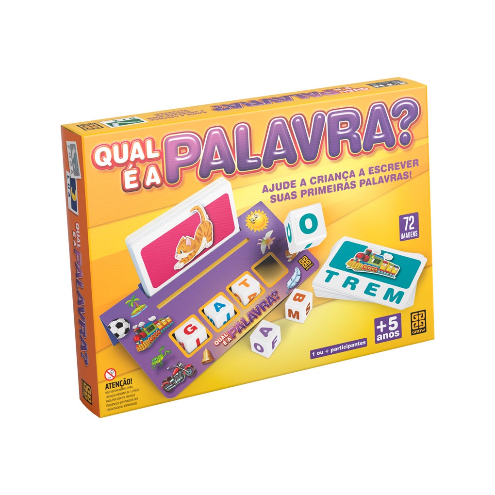 Jogo Qual É A Palavra 3952 - Grow - Hobbies & Collections