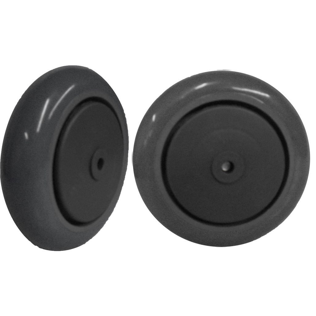 Par de Rodas 5" BP c/ Calota 5/16", p/ Carrinho Supermercado - T5F516 em Oferta na Shopee