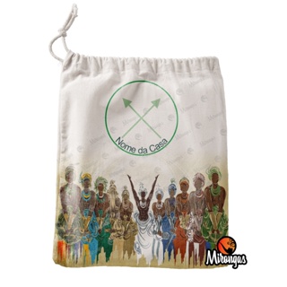 Saco Porta Guias Orixás I COD.01_Orixá | Mirongas | Umbanda | Candomblé | Entidades | Orixás em Oferta na Shopee