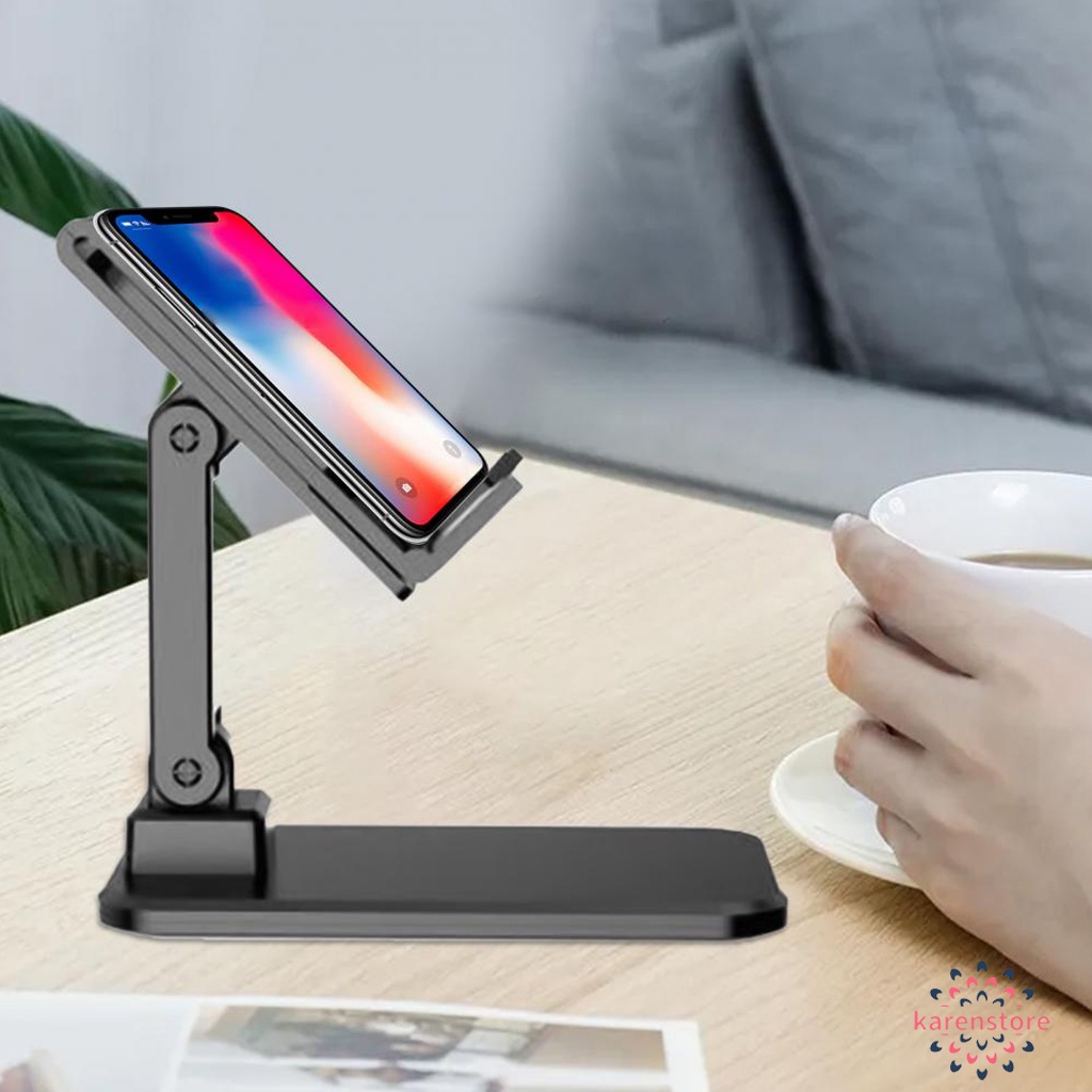 Suporte dobrável e conveniente Ajustável suporte universal para celular de cor sólida para-Envio Imediato
