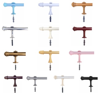 Kit Varão Simples Para Cortina 2,50 Metros 19mm Cores Diversas em Oferta na Shopee