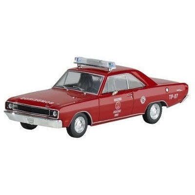Miniatura Dodge Dart Bombeiros - veículos de Serviço do Brasil -1/43 - Planeta Deagostini