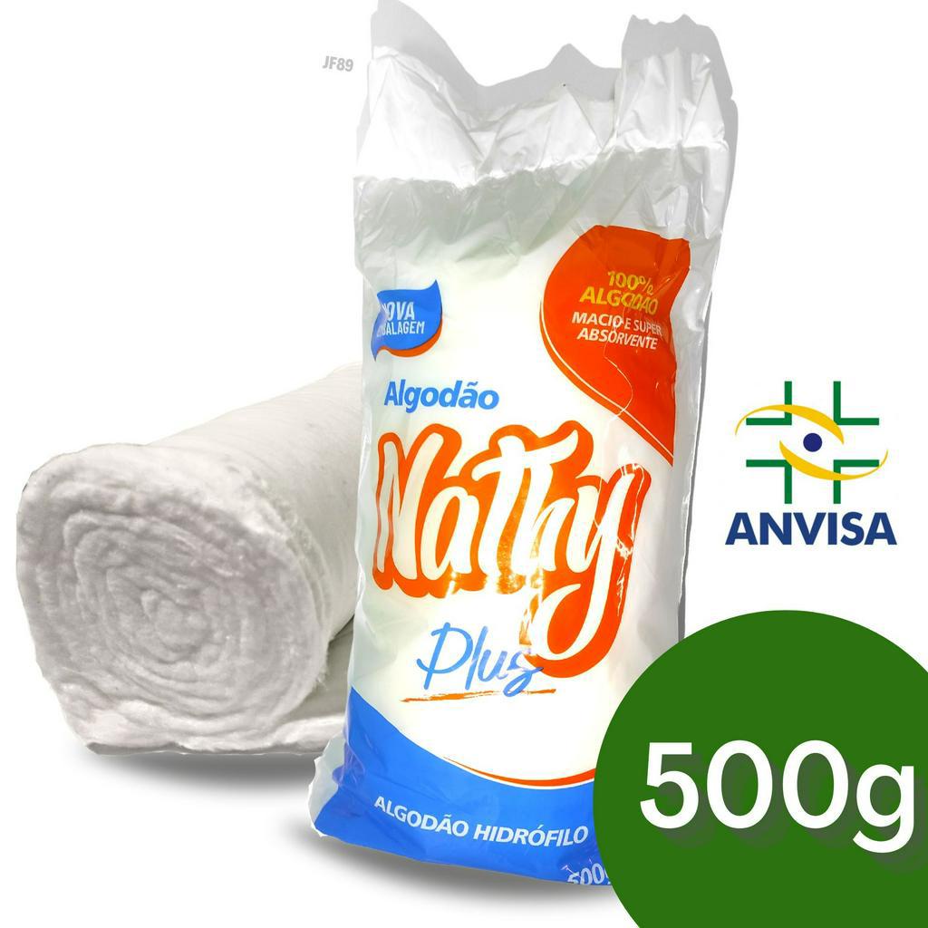 Algodão Hidrófilo Rolo 500gr