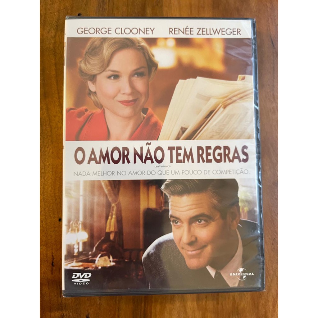 DVD O Amor Não Tem Regras - George Clooney - Lacrado