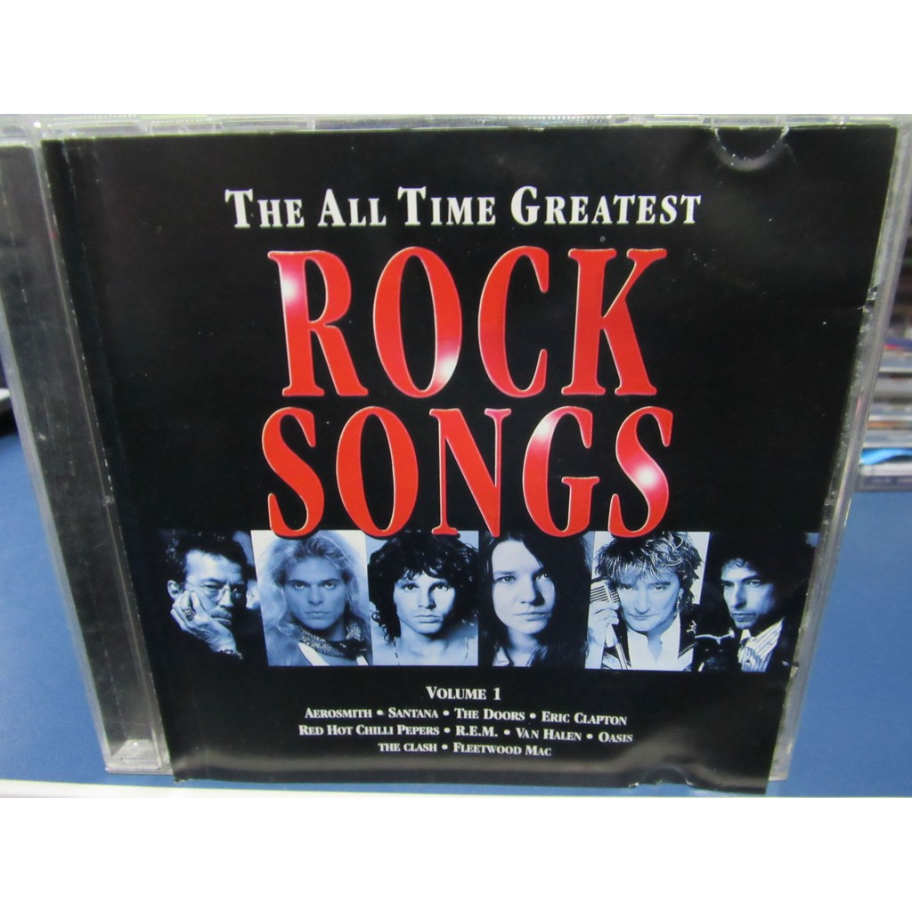CD Rock Songs The All Time Greatest Rock Songs Aerosmith The Doors R.E.M  Oasis The Clash | Shopee Brasil