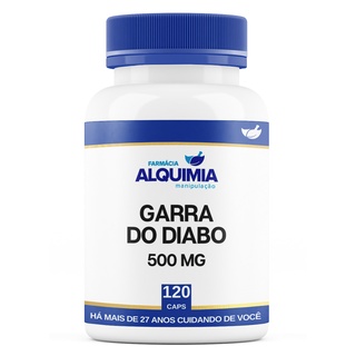 Harpagophytum Procumbens Genuína - Dores, Inflamações e Febre - Garra do Diabo 500 Mg - 120 Cápsulas