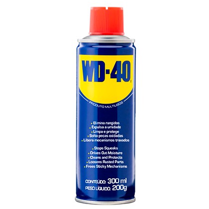 Óleo Lubrificante WD-40® Multiusos 300ml/200gr Aerosol