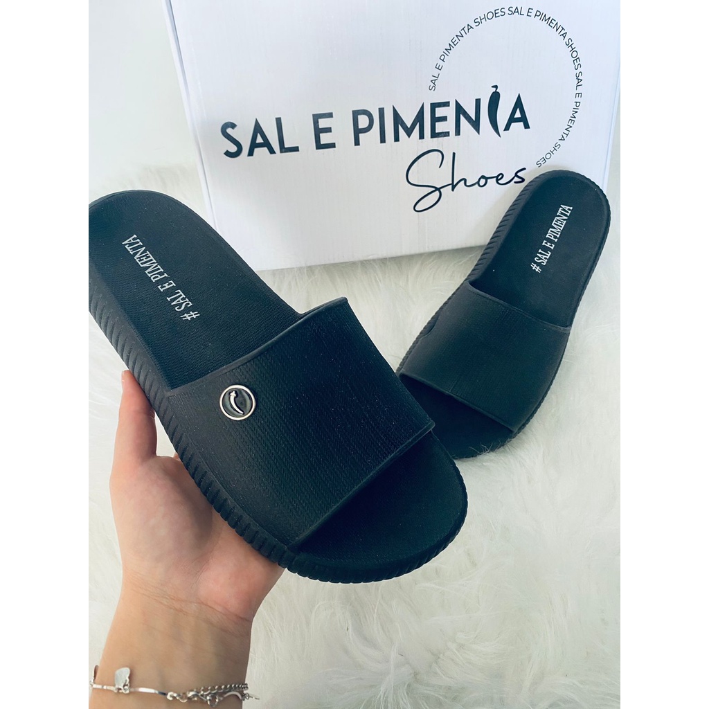 Chinelo Nuvem Lançamento - Sal E Pimenta | Shopee Brasil
