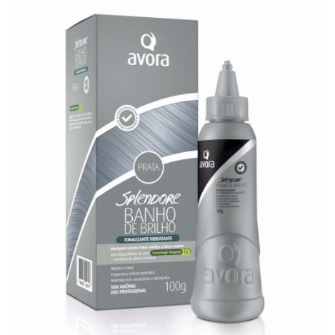 Banho de Brilho Prata 100ml - Avora Splendore