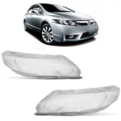 PAR Lente do Farol Honda New Civic 2007 2008 2009 2010 2011