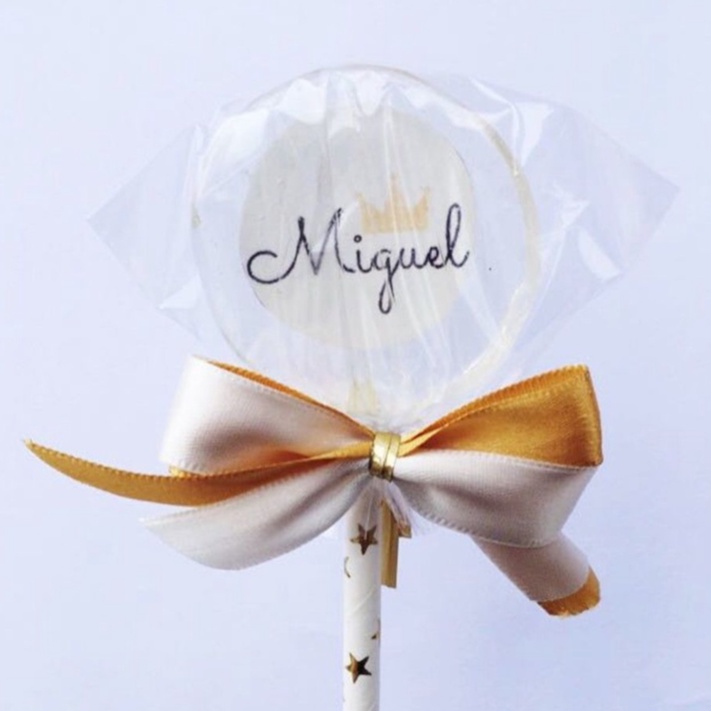 papel arroz para pirulito de cristal 4 cm  redondo com 20 unidades