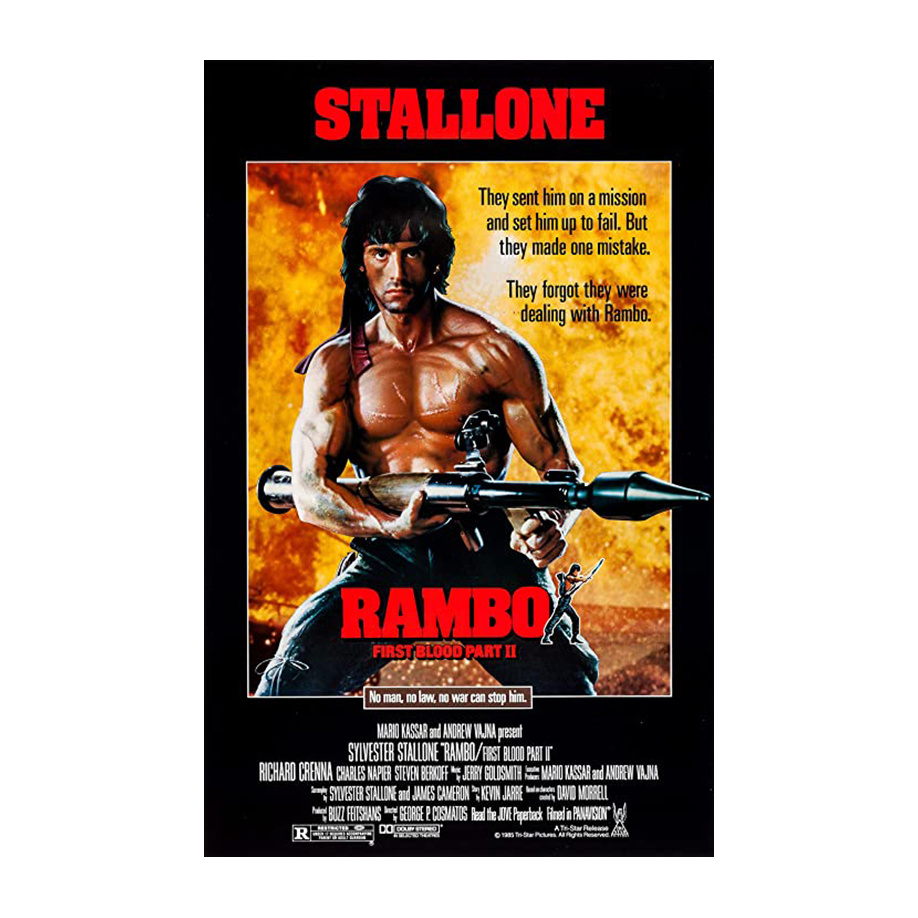 DVD Rambo 2 - A missão