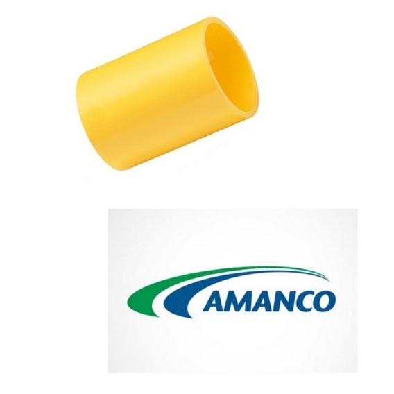 Luva de conduíte Pressão Amarela  25mm