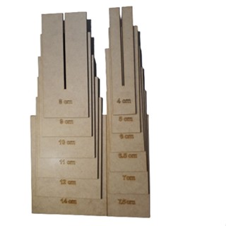 kit 12 gabarito laço catavento em Oferta na Shopee