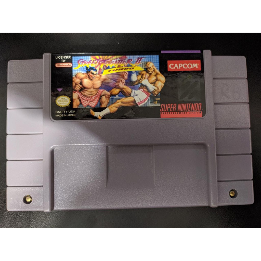 Street Fighter II 2 Turbo para Super Nintendo - Snes | Shopee Brasil