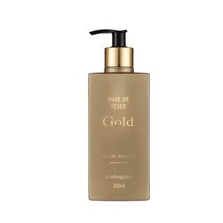 Mahogany Hidratante Make Me Fever Gold 300ml em Oferta na Shopee