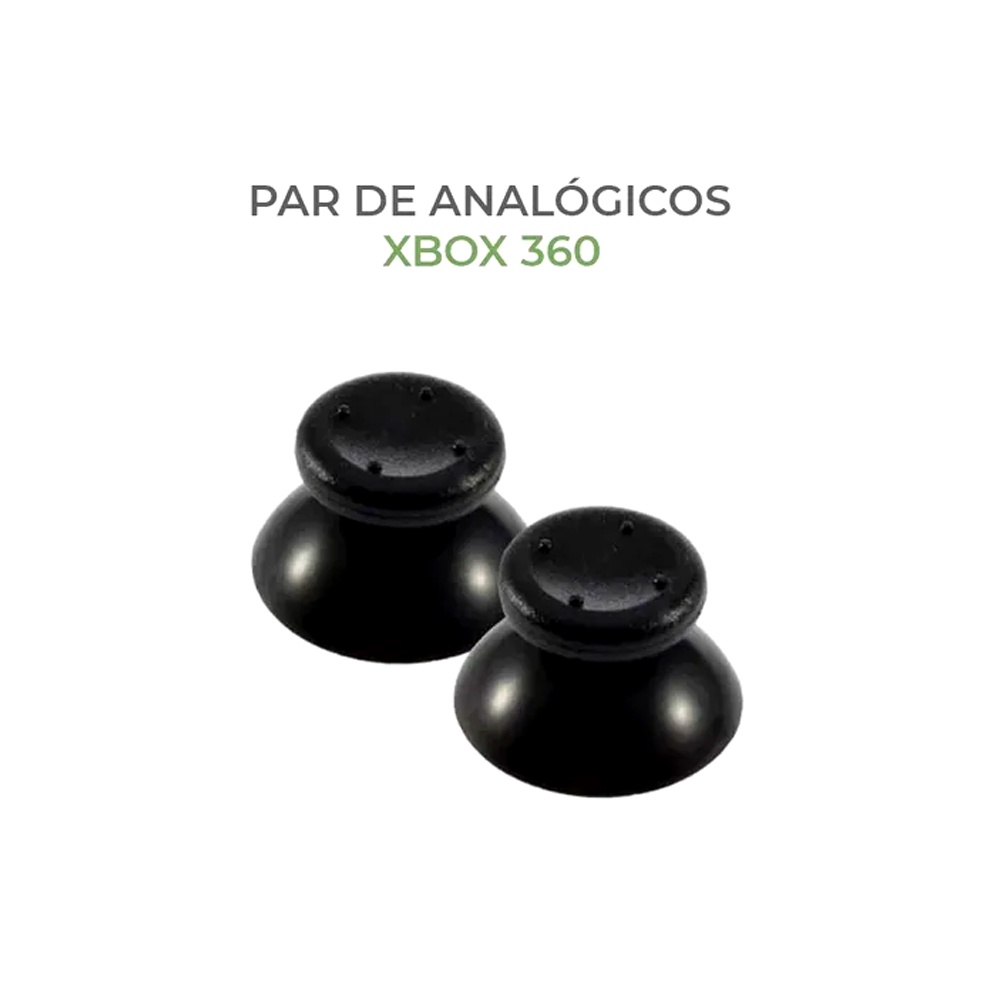 Kit Reparo Botão Analógico Xbox 360 - Par - Novo