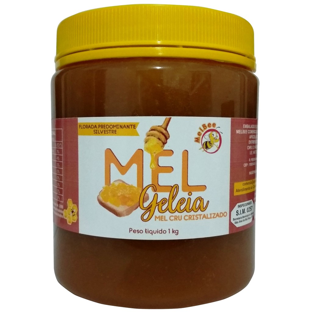 Mel Cru - Pote 1 kg - Cristalizado em Oferta na Shopee