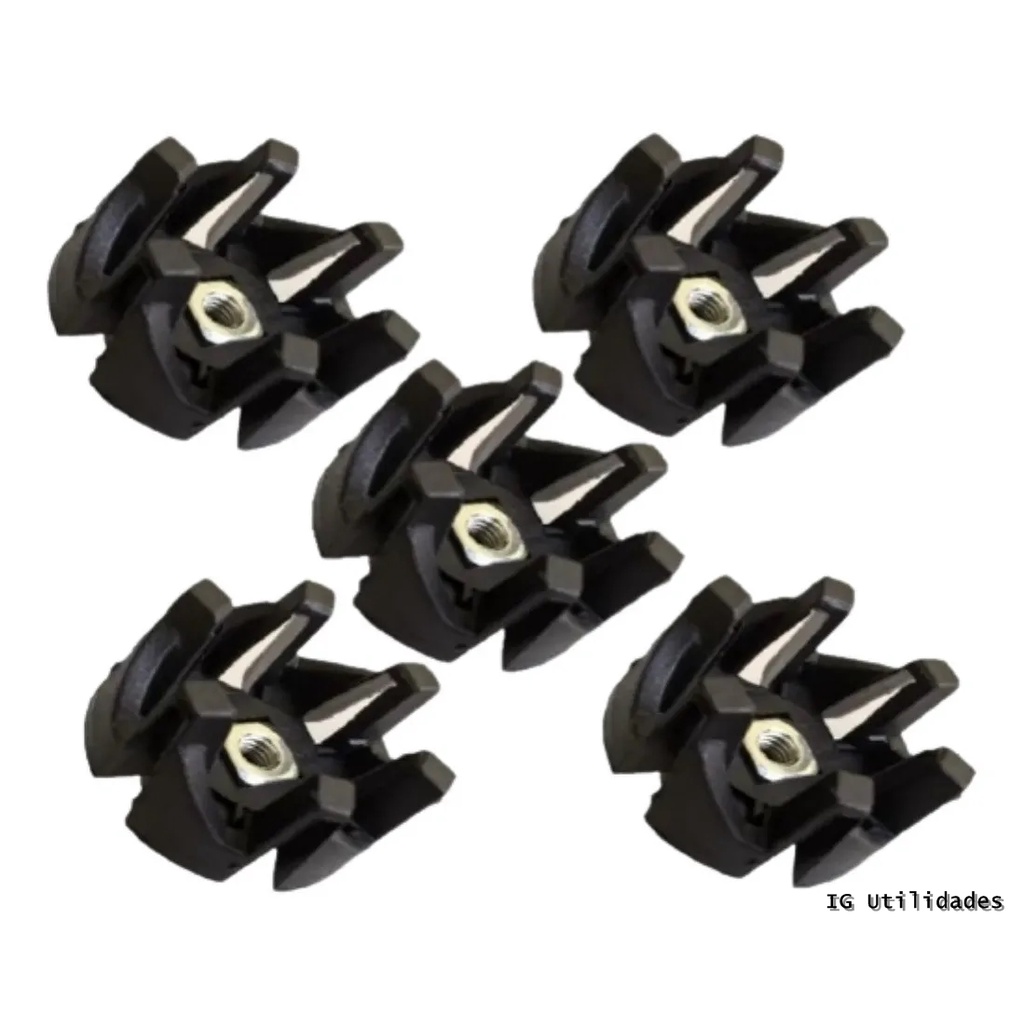 Kit 5 Arraste Copo Liquidificador Mondial L900  L1000 L1200w