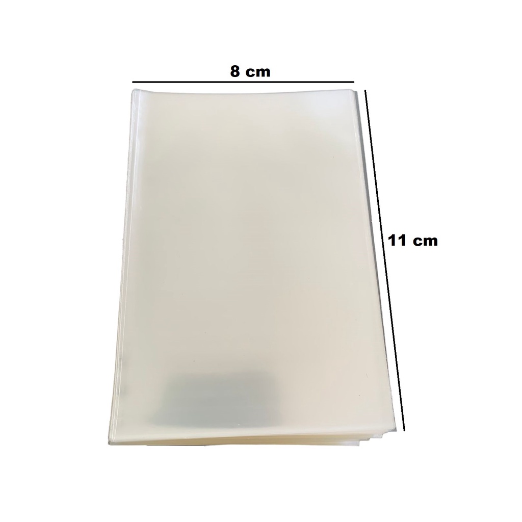 Saquinho Plástico Transparente PP 8x11 Celofane 500 Unidades