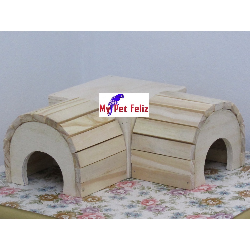 toca para hamster - toca hamster - toca para esquilo da mongólia - casa hamster - casa esquilo da mongolia - brinquedo para hamster - Vila Hamster Natural