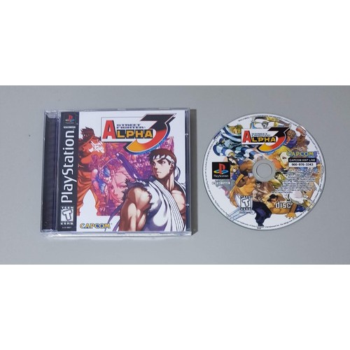 Ps1 - Street Fighter Alpha 3 - Leia a descrição