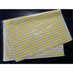 Papel de Seda 50x70 cm Pacote C/50 Unidades - LISTRAS AMARELAS