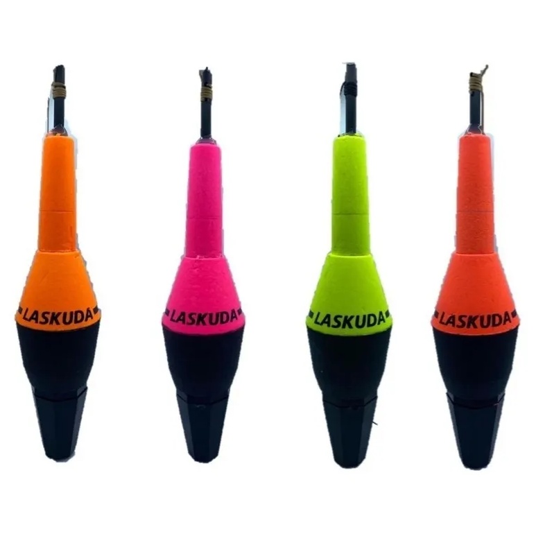 Boia Jr Pesca Torpedo Laskuda Laçamento 4 Unidades Kit Pesca Tamba