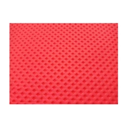 Metros Courvin-Moto Capa Banco-Vermelho Antiderrapante Perfurado
