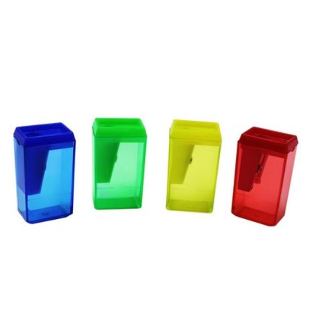 Apontador com Coletor Retangular 4cm - Onda