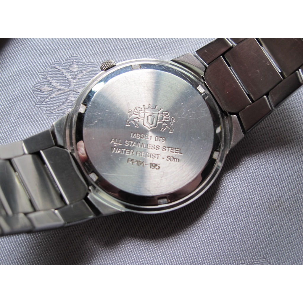 orient all stainless steel water resist 50m