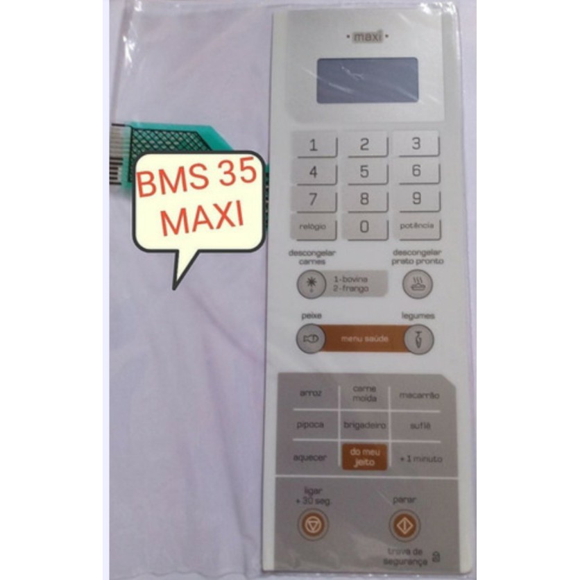 Membrana Para Microondas Bms 35 Maxi - Brastemp