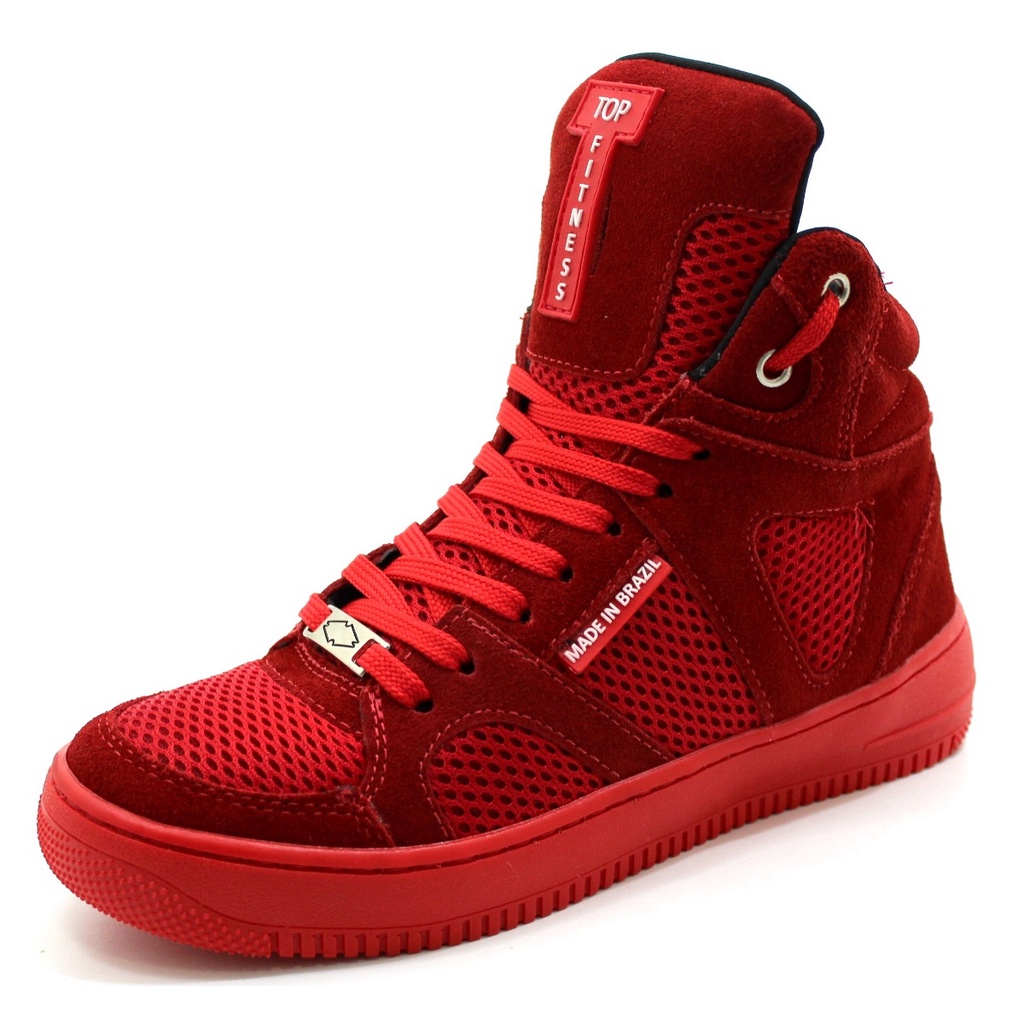 Sneakers Feminino Cano Médio Alto Tênis Estiloso Para Treinos e Trends