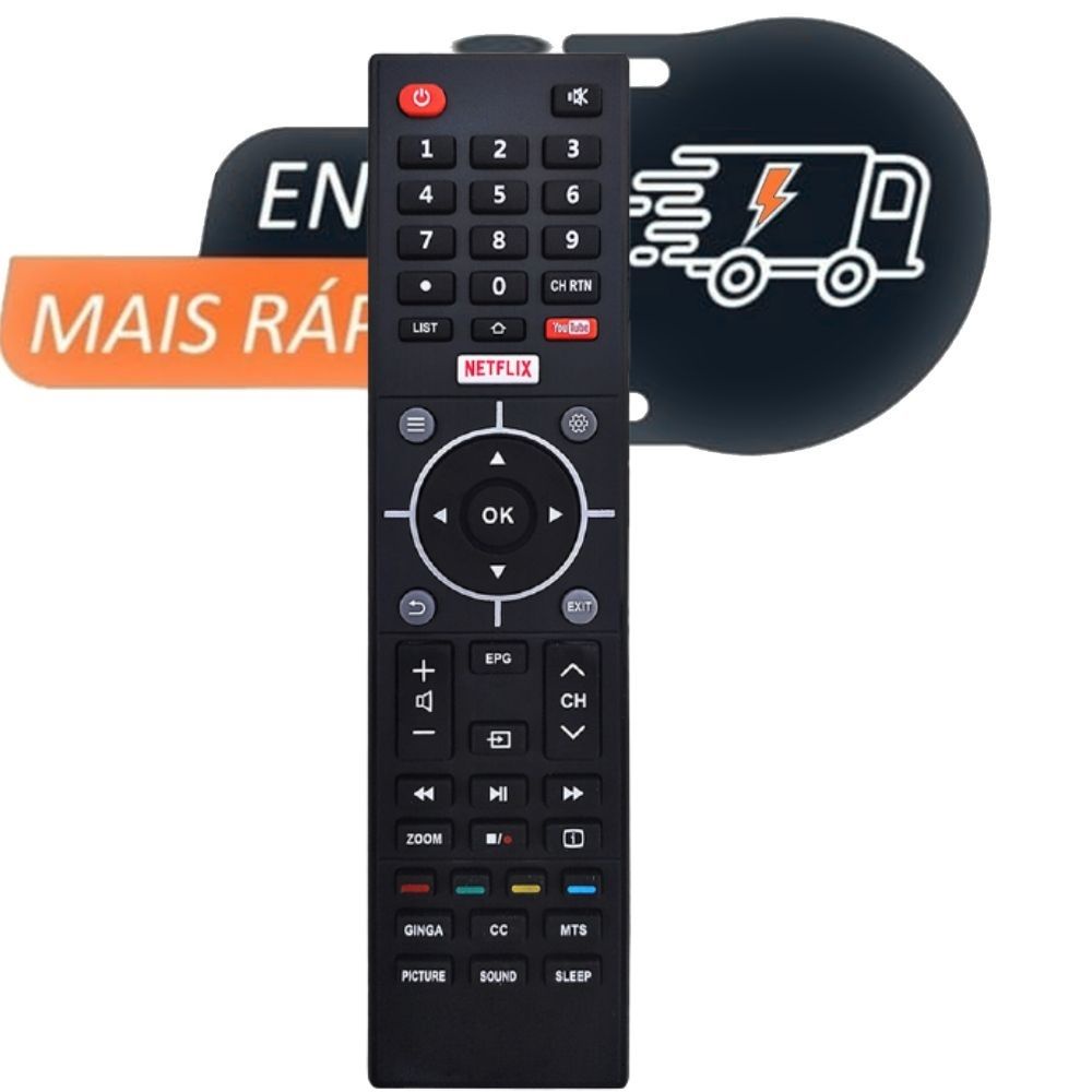 Controle Remoto Tv Semp Toshiba: Onde Comprar | BuscaProdutos