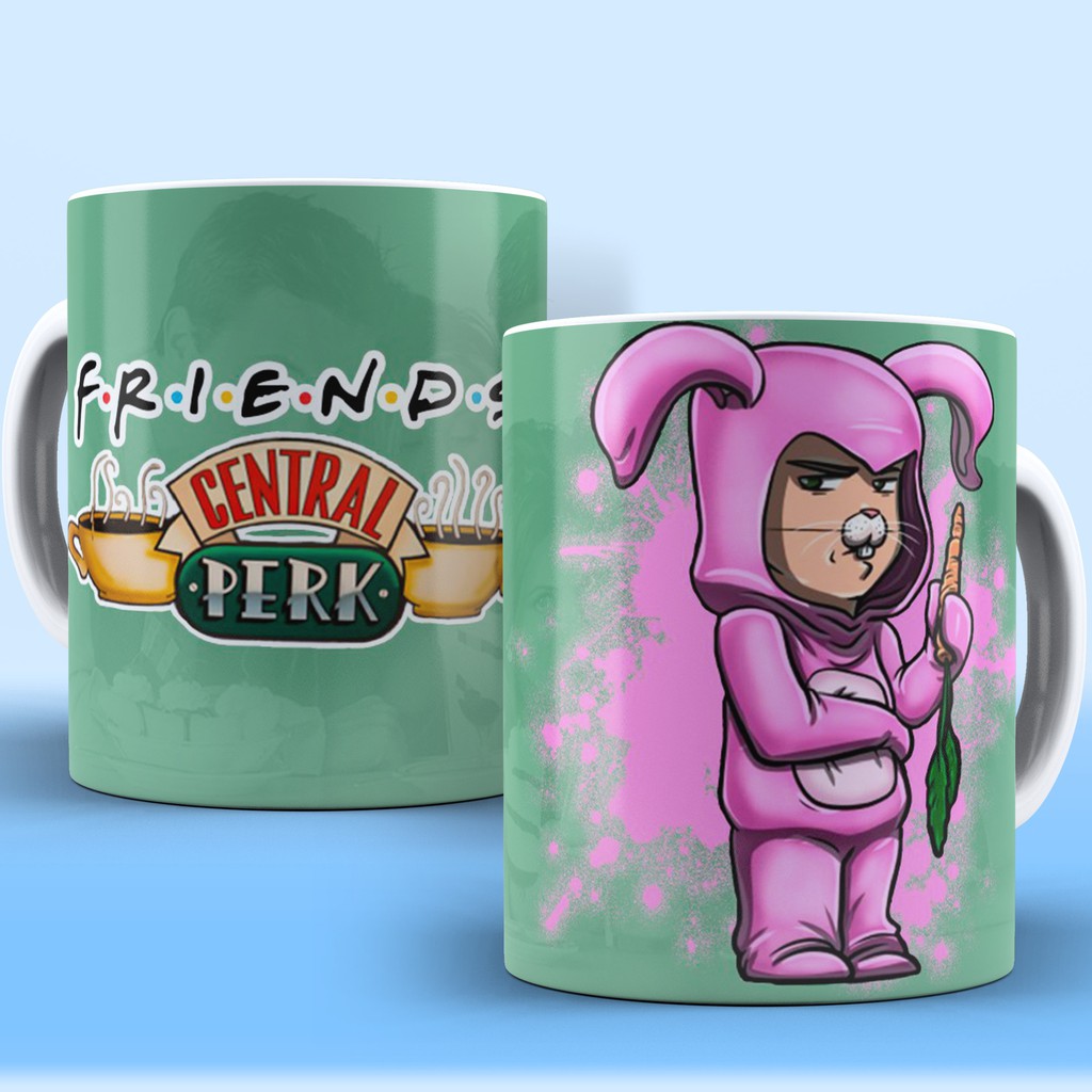 Caneca de porcelana personalizada seriado Friends - Central Park