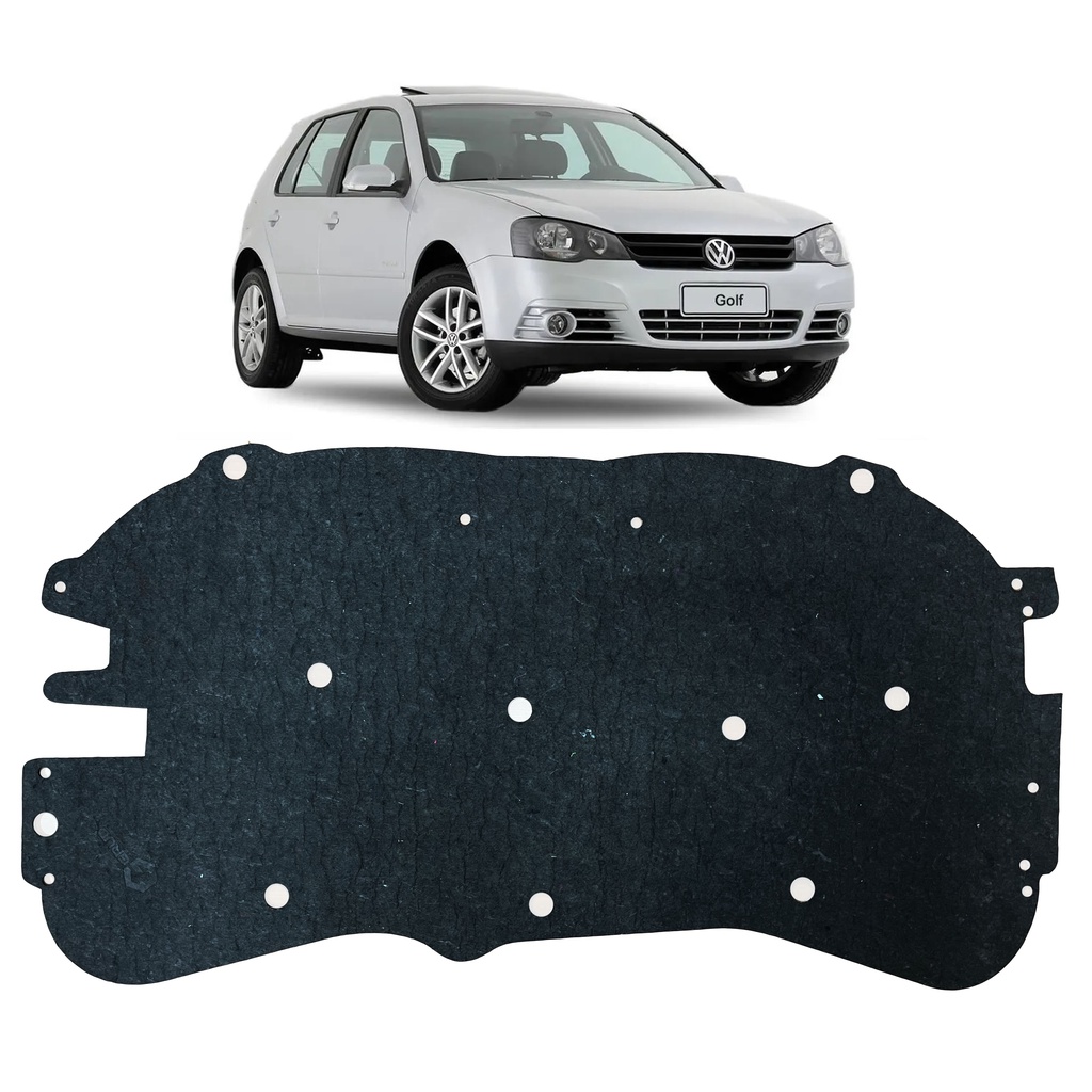 Manta Forro de Capô Golf 1999 2000 2001 2002 2003 2004 2005 2006 2007 Presilhas Auto Colante em Oferta na Shopee