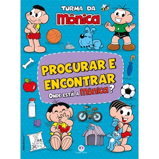 Livro - Turma da Mônica - Procurar e encontrar