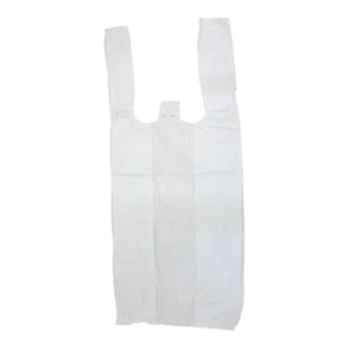 100 Sacolas Plástica Branca Virgem 42X54