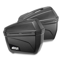 Par De Bau Bauleto Lateral Givi 22 Litros E22n Monokey Moto