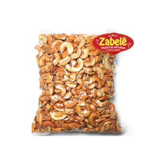 Castanha De Caju Torrada 1kg Em Bandas - Premium