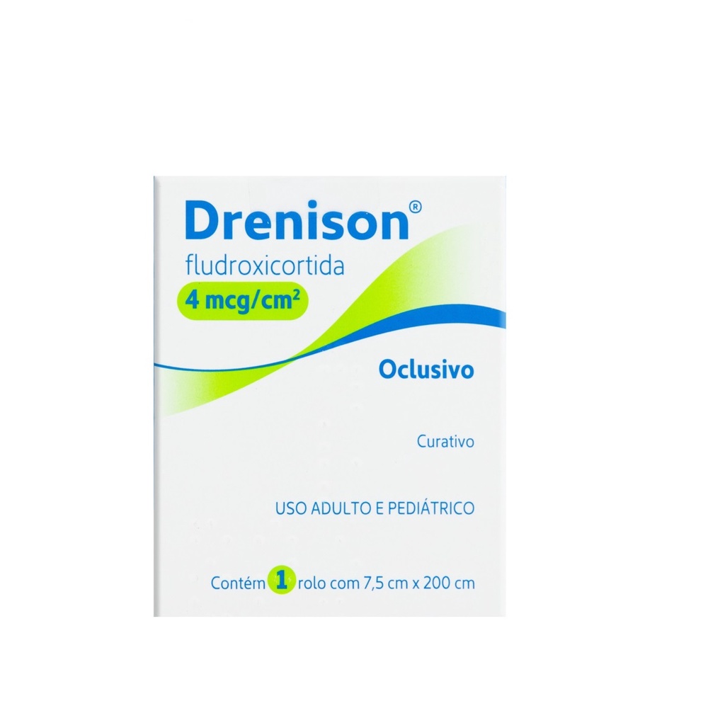 Drenison curativo oclusivo caixa com rolo de 2 metros | Shopee Brasil