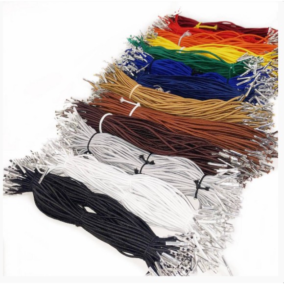 Elástico para Agenda Redondo com Ponteira de Metal Pacote de 100 un em Oferta na Shopee