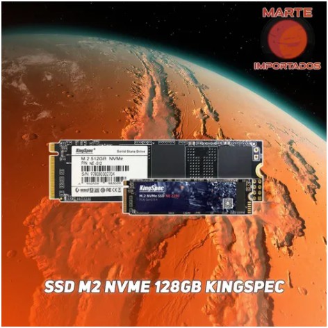 SSD M2 Pcie Nvme 128gb Kingspec 3.3v