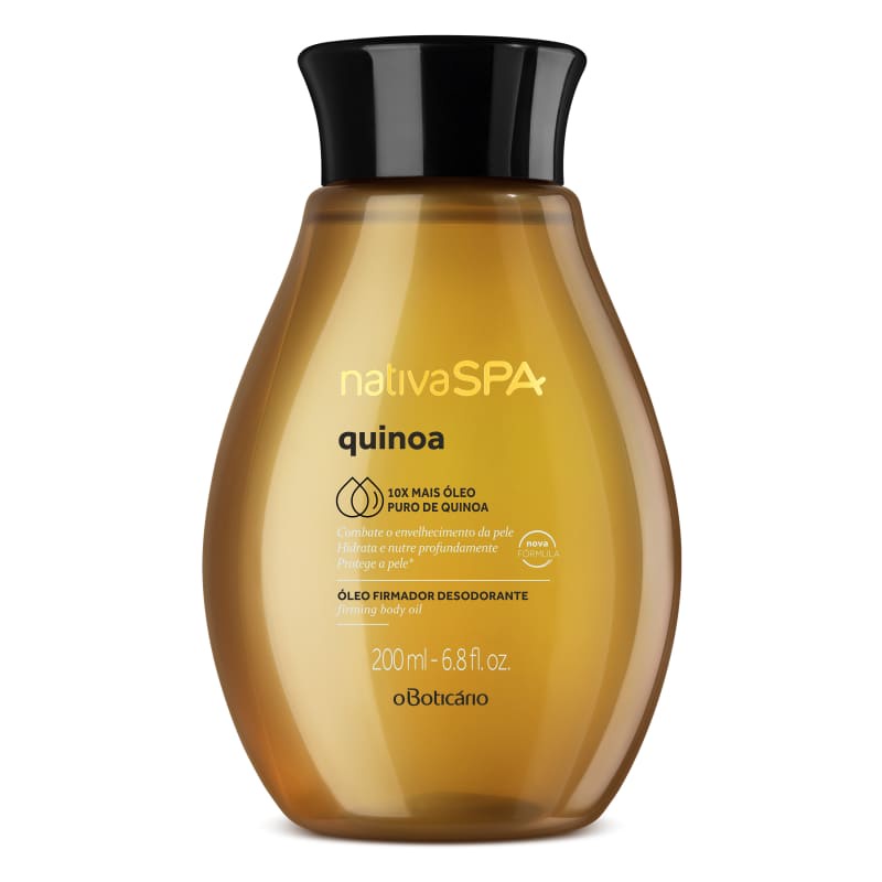 O BOTICARIO NATIVA SPA OLEO HIDRATANTE CORPORAL QUINOA 200ML | Shopee ...